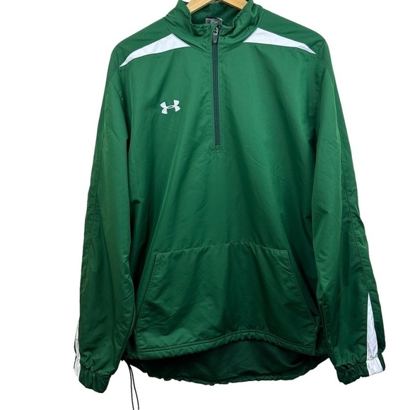 Under Armour Heavy Windbreaker Rain Performance Jacket, Large - Picture 1 of 11